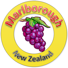 The logo contains the both words ‘Marlborough’ and ‘New Zealand’. 