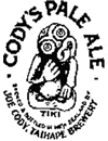 A historical trade mark image from 1914, depicting the name 'CODY'S PALE ALE' with the image of a hei tiki underneath.